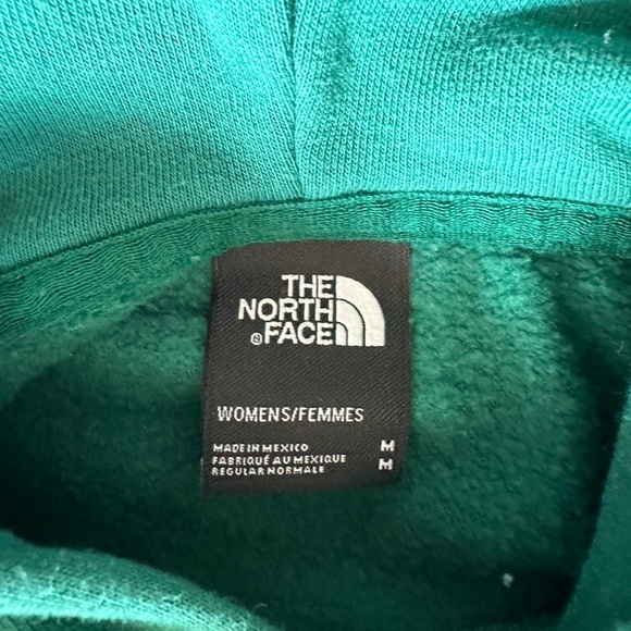 The North Face Women’s Green Hoodie size Medium - Picture 2 of 2